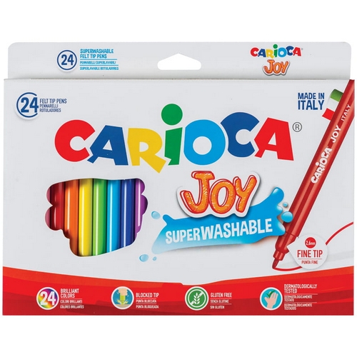 Фломастеры 24цв Joy Carioca 40615