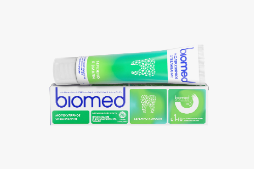 Зубная паста 65мл Biomed healthywhite Свежий огурец и мята 43310