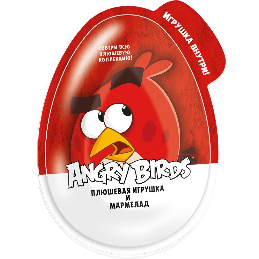 Яйцо с игрушкой и мармеладом ANGRY BIRDS 15гр купить | Усть-Каменогорск.  VITA Мир