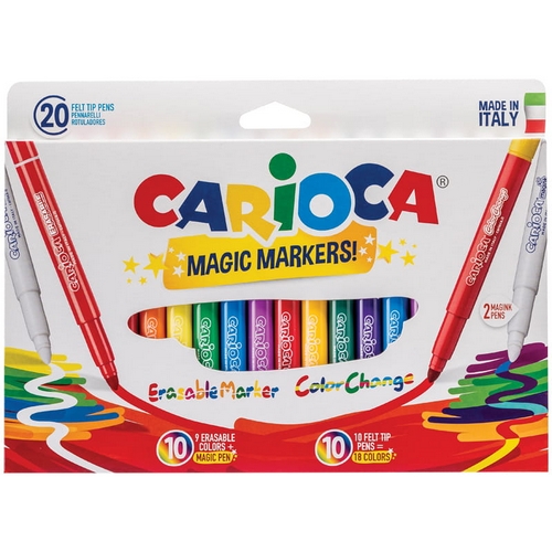 Фломастеры 20цв Magic Markers Carioca  41369